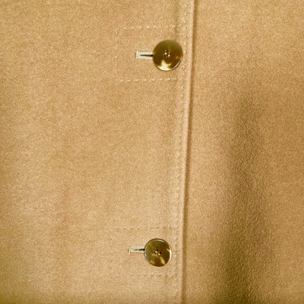 Jones New York Winter Coat W/ FREE SCARF - Camel color Size 14 - Picture 8 of 8